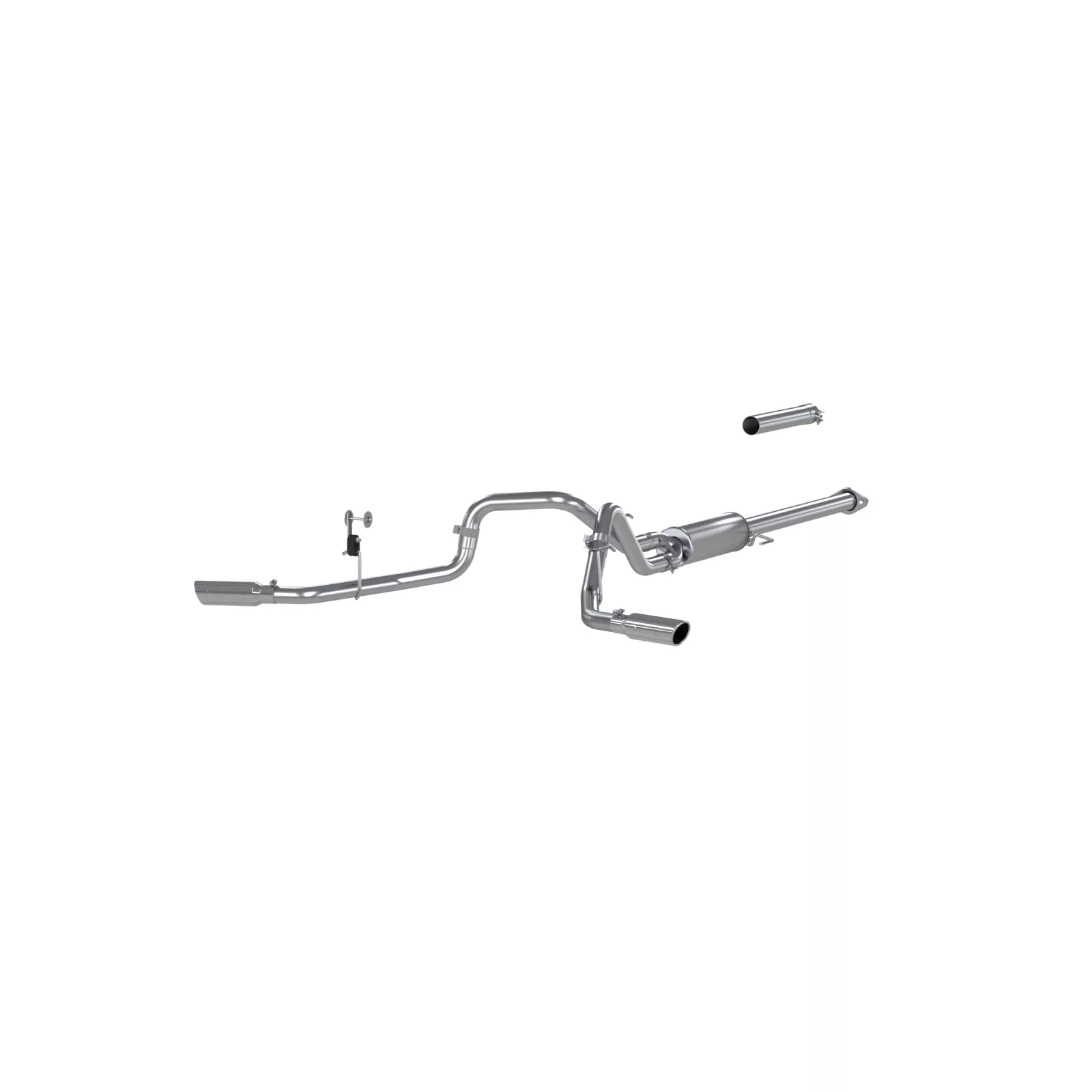 2.5 Inch Cat Back Exhaust System For 15-20 Ford F-150 2.7L/3.5L EcoBoost Dual Side Exit Aluminized Steel MBRP