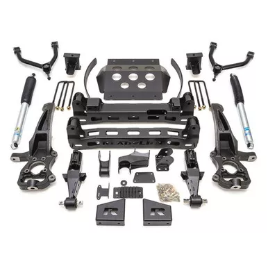 2019-2025 Chevy & GMC 1500 4WD 8'' Lift Kit with Rear Bilstein Shocks - ReadyLift 44-3980