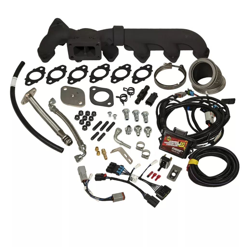 BDD Howler VGT Complete Install Kit c/w Controller Dodge 5.9L Cummins 2003-2007 1047136