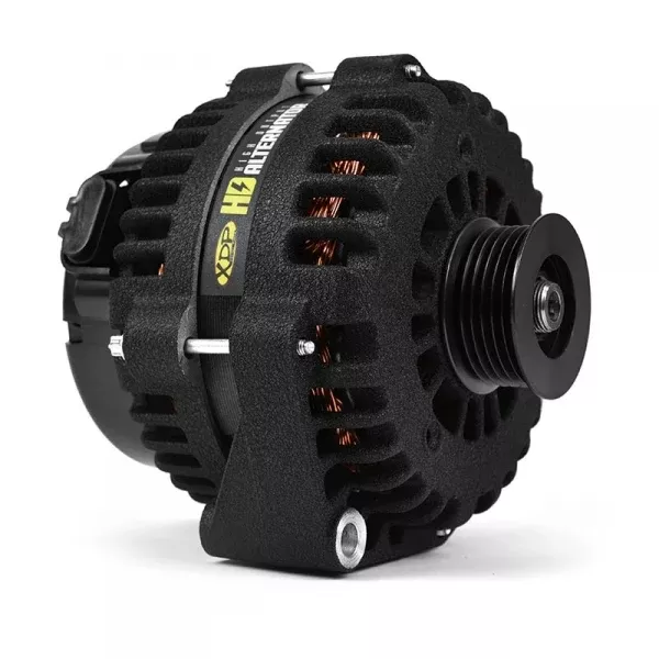 XDP Wrinkle Black HD High Output Alternator XD355